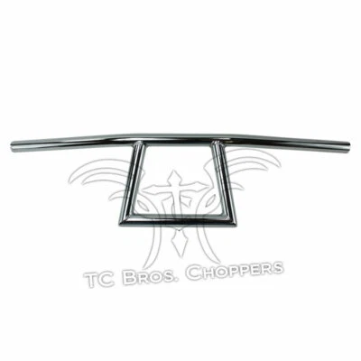 Manillar de ventana TC Bros. 1" cromo cabeza de hierro triumph sportster chopper bobber Foto 1 de 4