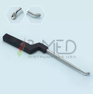 OR Grade Karlin Cervical Curette Backward Angle #1 9 1/2" Surgical Instrument - Picture 1 of 4