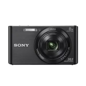 Sony DSC-W830 Cyber-Shot 20.1MP 8x zoom Digital Camera Black - Picture 1 of 11