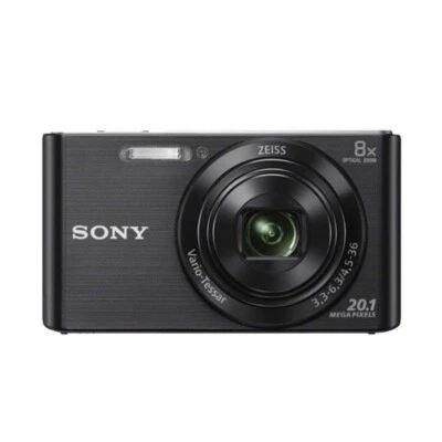 Sony Cyber-Shot DSC-W830 20.1MP Digital SLR Camera 8x Zoom - Black NEW - Bild 1 von 4