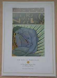Der Ring des Nibelungen Opera by Richard Wagner Theatre Play Poster Print Art - Picture 1 of 4