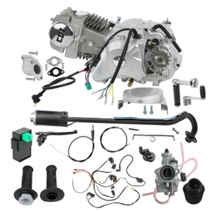 Complete 140cc Engine Motor Kit Electric Start Manual Clutch for Dirt Bike Trail - Picture 1 of 12
