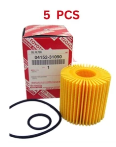 Genuine Toyota Oil Filter 04152-31090 For Camry Aurion Kluger RAV4 Tarago-A1 x 5 - Picture 1 of 6
