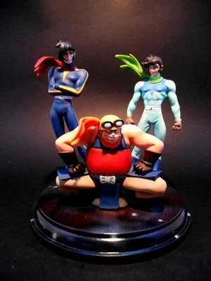 ANIME MODEL KIT - ゲッターロボ GETTER ROBOT RYOMA, HAYATO, MUSASHI - 1/12 RESIN - Immagine 1 di 2