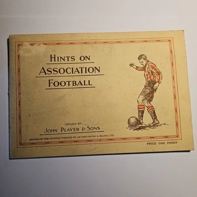 Hints On Association Football Album 1934, Complete Set by John Player & Sons - Image 1 of 4