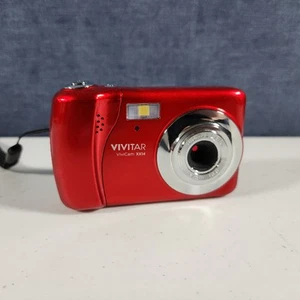 Vivitar Vivicam XX14 20.1MP Digital Camera with 4x Optical Zoom (Red) Tested - Picture 1 of 13