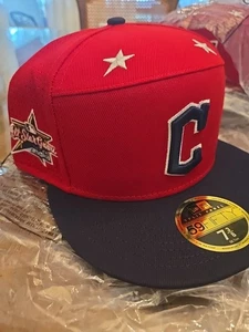 Cleveland Guardians New Era Fitted Hat,2025 All-Star Game On-Field Exclusive... - Picture 1 of 17