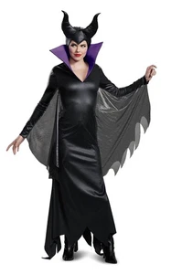 Maleficent Deluxe Kostüm Erwachsene Halloween klein - Bild 1 von 1