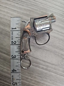 Llavero estilo revólver pistola inusual de 3" - Imagen 1 de 10