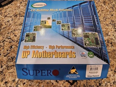 Placa madre Supermicro X13STL-IF ITX con Intel E-2468 8 núcleos 64 GB micras ECC Foto 1 de 4