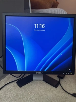 Dell E197FPb 19in LCD Computer Monitor 1280 x 1024 Tested Works With VGA Cable - Image 1 of 4