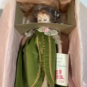 Muñeca Madame Alexander Lady Hamilton Serie Primera Dama con Caja Histórica 1338 - Imagen 1 de 3