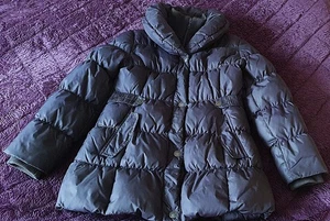 Damen Winterjacke-Stepp Jacke Gr. 170 in Dunkelgrau, Top Zustand - Bild 1 von 4