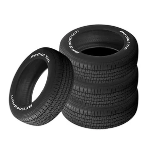 4 X BF Goodrich RADIAL T/A RWL P225/60R14 94S RWL Tires - Picture 1 of 8