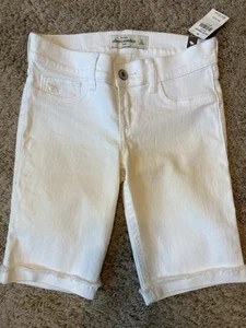 Girl’s Abercrombie And Fitch Ombre Roll Cuff Shorts Size 12 NWT! - Picture 1 of 9