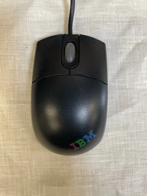IBM 011236 Wired Optical Mouse 2-Button PS/2 / USB -Vintage / Tested Refurbished - Image 1 of 4