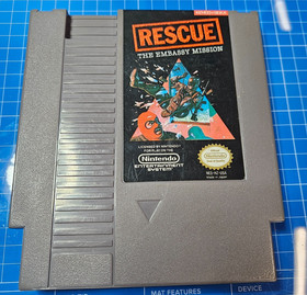 Carro/manga Rescue: The Embassy Mission NES *** Probado, funcionando *** Aut&eacute;ntico
