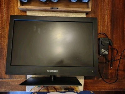 CURTIS LEDVD1975A-2 19" LED TV DVD COMBO NO remote  Has CORD TESTED Works - Image 1 of 4