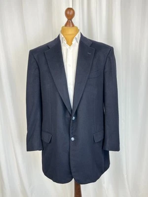 KITON NAPOLI Midnight-Blue 100% Pure Cashmere Long Sport Coat 46US56IT - Drop 7 - Image 1 of 4