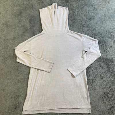 Suéter feminino Gap rosa couro gola alta tamanho médio - Imagem 1 de 4