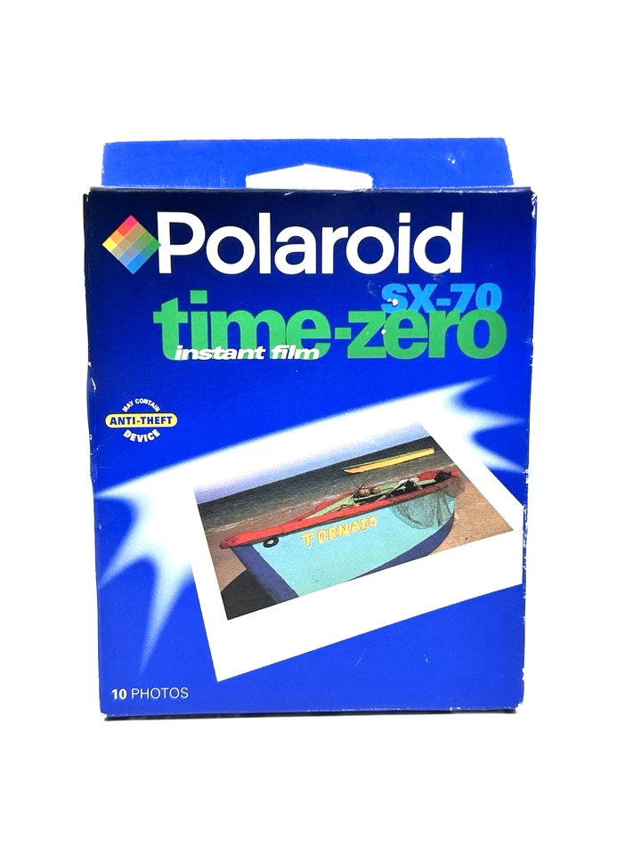 Polaroid Time Zero SX-70 Land Instant Film 10 Pack EXPIRED 08/99 NEW SEALED - Image 1 of 4