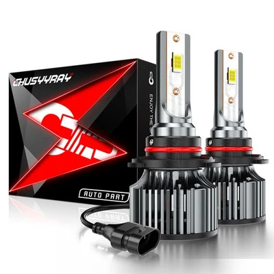 2X 6500K 9005 LED Faros Bombillas de haz alto para Saab 9-2X 2005 2006 Foto 1 de 4