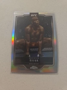 2025 Topps Chrome UFC Anderson Silva Sepia Refractor - Picture 1 of 2