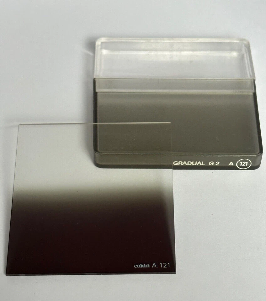 Cokin A series graduated Grey G2  A121  filter, with Case - Image 1 of 1