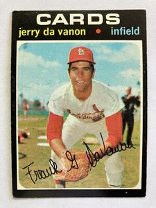 1971 Topps #32 Jerry DaVanon (St. Louis Cardinals) (B) - Picture 1 of 2