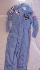 NASA US Space Camp Space Gear Command Wear Flight Suit YOUTH SIZE 16 - Picture 1 of 8