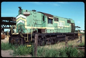 Original Rail Slide - LSI Lake Superior & Ishpeming 1804 Escanaba MI 6-12-1991 - Picture 1 of 1