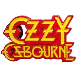 OZZY OSBOURNE CLASSIC STACKED LOGO HIGH QUALITY METAL BADGE OFFICIAL LICENSED - Picture 1 of 4