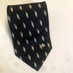 VERSACE Classic V2 Silk Blue Tan Men's Necktie EUC - Bild 1 von 9