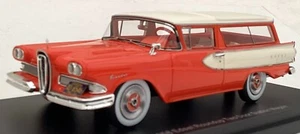 Esval Models 1958 Edsel Aufrundung 2-türiger Kombi. Rot/weiß - Bild 1 von 10
