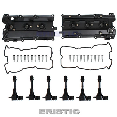 Engine Valve Cover Set Driver & Passenger Side For 2003-2007 NISSAN MURANO 3.5L - Image 1 of 2