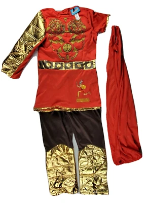 Horrible Historias Disfraz Gladiador Niño Talla 5-6 Años Halloween Vestir Rojo Foto 1 de 4