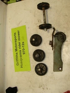 HUSQVARNA Rider Cortacésped 970-12s OEM Juego de Poleas Poleas para Cables - Imagen 1 de 8