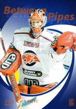 2006-07 Finnish Cardset Between the Pipes #4 Jan Lundell