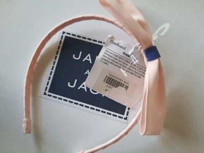 3 4 5 T 6 7 8 Janie and Jack Rosa Claro Azul Rayas Diadema Banda para el Cabello Nueva con Etiquetas Foto 1 de 4