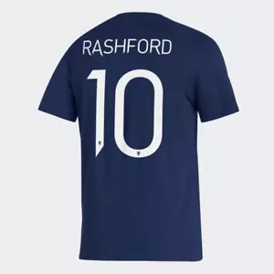 Marcus Rashford #10 Manchester United Fußball Adidas blau Verstärker T-Shirt Herren 3XL - Bild 1 von 15