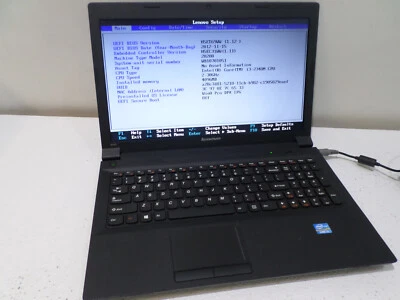 Lenovo B590 Laptop 15.6" - No HDD, 4GB RAM, Intel Core i3 2nd Gen - Image 1 of 4