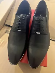 Mario Rossini Men's Italian Black Loafers Size Euro 42 / US 9 - Picture 1 of 5