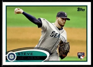 2012 Topps Steve Delabar RC Seattle Mariners - Picture 1 of 2