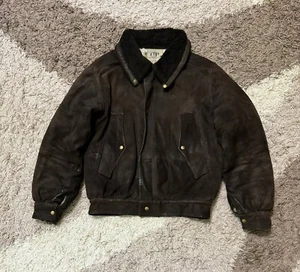 Cp Company vintage leather aviator jacket - Picture 1 of 19