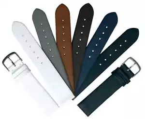 Watch Bracelet Replacement Band Clasp Leather Basel 71G - Picture 1 of 8