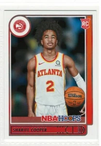 2021-22 Panini NBA Hoops #249 Sharife Cooper Rookie Card RC Hawks - Picture 1 of 2