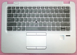 Reposamanos genuino HP Elitebook 820 G3 con teclado + panel táctil 821692-001 - Imagen 1 de 2
