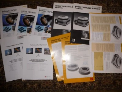 Leaflets KODAK S-AV & EKTAPRO  dealer catalogue 1983 etc - Image 1 of 3