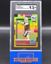 Brock Purdy | 2022 Donruss Gold Premium Press Proof Die-Cut /25 | SGC 9.5