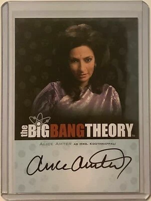 Alice Amter Cryptozoic CBS Big Bang Theory Season 3 & 4 Autograph Auto Card A13 - Image 1 of 2